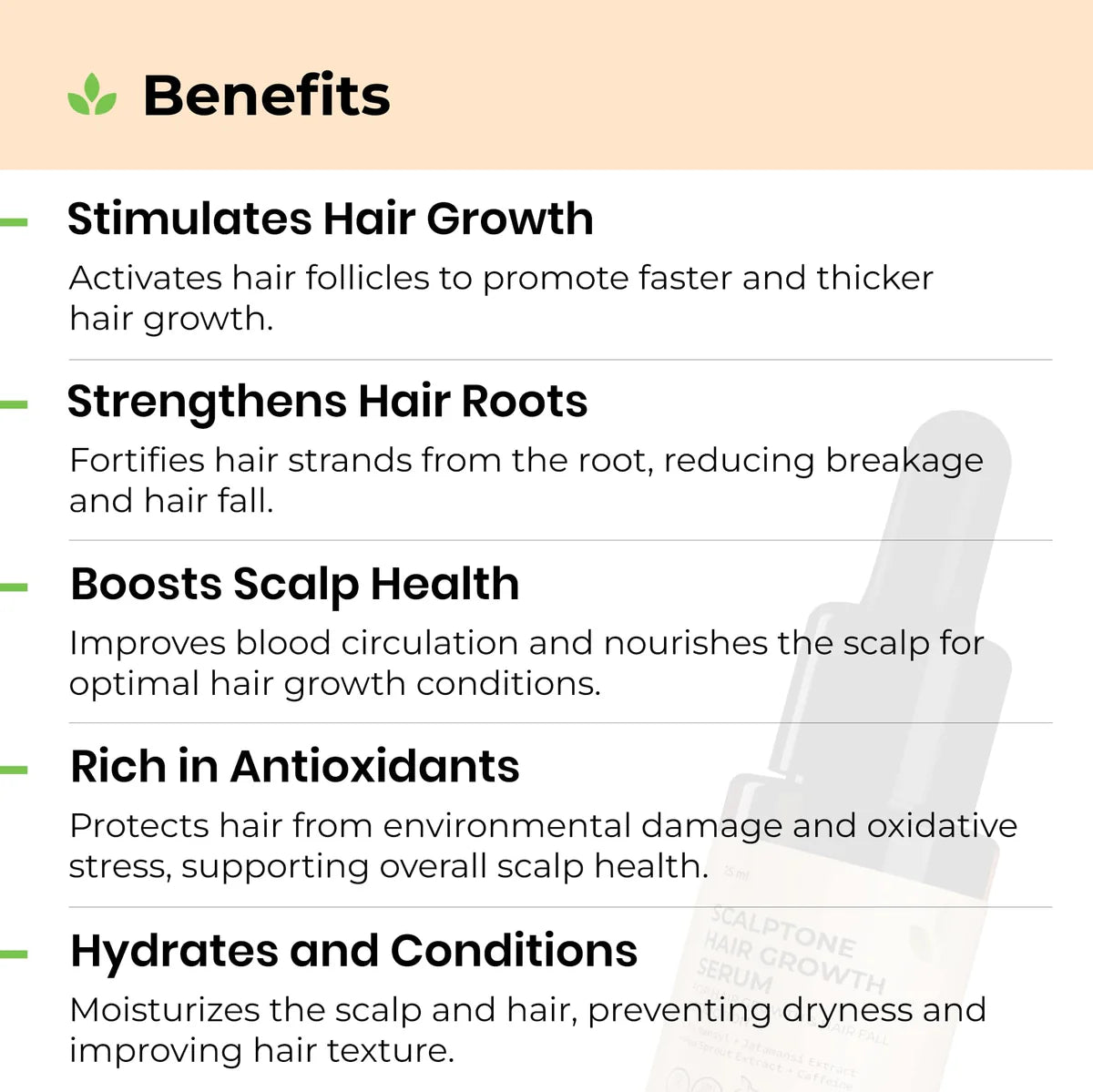 Scalptone Hair Growth Serum With Nansyl