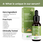 Rosemary Essential Hair Oil with Vitamin E and Nansyl