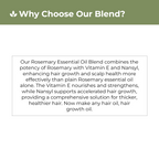 Rosemary Essential Hair Oil with Vitamin E and Nansyl